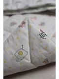 BABY MUSLIN GODHADI | SKY BLUE ZEBRA