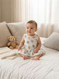 BACK BUTTON FROCK | CLOUDY BEAR