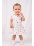 BACK BUTTON FROCK | PURPLR BIRD