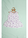 BACK BUTTON FROCK | PURPLR BIRD