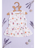 BACK BUTTON FROCK | WAFFLE CONE
