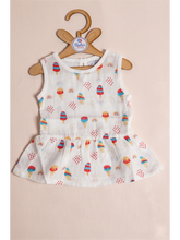 BACK BUTTON FROCK | WAFFLE CONE
