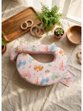 BACK SUPPORT FEEDING PILLOW | PINK HORSE