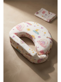 BACK SUPPORT FEEDING PILLOW | WHITE CLOUD RAINBOW