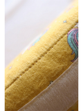 BACK SUPPORT FEEDING PILLOW | YELLOW UNICORN