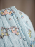 MUSLIN BATH TOWEL | BLUE HORSE