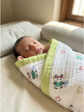 MUSLIN BLANKET | FOOTBALL PANDA
