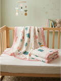 MUSLIN BLANKET | GIRAFF & ELEPHANT