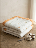 MUSLIN BLANKET | RABBIT CARROT