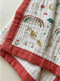 MUSLIN BLANKET | UNICORN RAINBOW