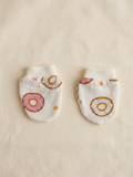CAP MITTEN & BOOTIE SET | DONUT