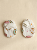 CAP MITTEN & BOOTIE SET | DONUT