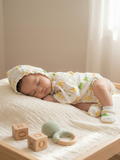 CAP MITTEN & BOOTIE SET | DUCKLING