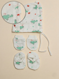 CAP MITTEN & BOOTIE SET | SPARROW