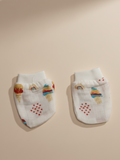 CAP MITTEN & BOOTIE SET | WAFFLE CONE