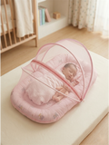 COTTON MOSQUITO NET | PINK TEDDY