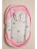 COTTON MOSQUITO NET | PINK TEDDY