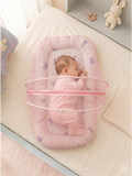 COTTON MOSQUITO NET | PINK TEDDY