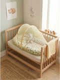 COTTON MOSQUITO NET | YELLOW VEHICLE ANIMALS