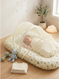 COTTON MOSQUITO NET | YELLOW VEHICLE ANIMALS