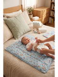 DIAPER CHANGING MAT | BLUE ELEPHANT