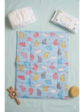 DIAPER CHANGING MAT | BLUE RABBIT