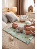 DIAPER CHANGING MAT | GREEN