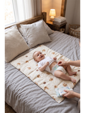 DIAPER CHANGING MAT | SET OFF WHITE TEDDY