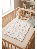 DIAPER CHANGING MAT | SET WHITE PINK TEDDY