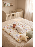 DIAPER CHANGING MAT | SET WHITE PINK TEDDY