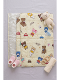 DIAPER CHANGING MAT | SET YELLOW TEDDY