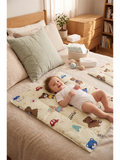 DIAPER CHANGING MAT | SET YELLOW TEDDY
