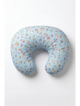 FEEDING PILLOW | BLUE FLOWER BUNNY