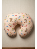 FEEDING PILLOW | LIGHT PEACH TEDDY
