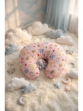FEEDING PILLOW | PINK ANIMALS