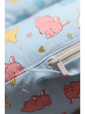 FEEDING PILLOW | WITH DORI BLUE RABBIT