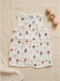 FRONT OPEN FROCK | WAFFLE CONE