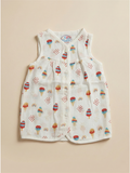 FRONT OPEN FROCK | WAFFLE CONE