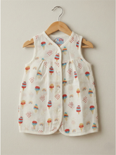 FRONT OPEN FROCK | WAFFLE CONE