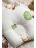 HEAD SHAPE PILLOW | WHITE BUS