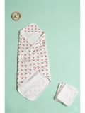 HOODED TOWEL | CHEERY