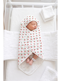 HOODED TOWEL | CHEERY