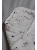 HOODED TOWEL | PURPLE BIRD