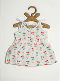 KNOTTED FROCK | CHERRY