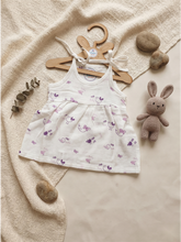 KNOTTED FROCK | PURPLE BIRD
