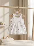 KNOTTED FROCK | PURPLE BIRD