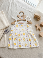 KNOTTED FROCK | YELLOW DAISY