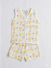 MUSLIN CO-ORD SET | YELLOW DAISY