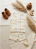 MUSLIN CO-ORD SET | YELLOW DAISY
