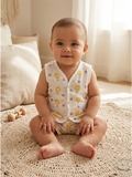 MUSLIN CO-ORD SET | YELLOW DAISY